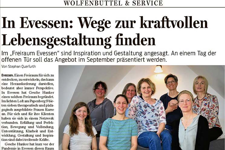 Artikel in Braunschweiger Zeitung, Ausgabe Wolfenbüttel, 29.03.2022 Vorschaubild Artikel in Braunschweiger Zeitung, Ausgabe Wolfenbüttel, Erscheinungstermin: 29.03.2022
