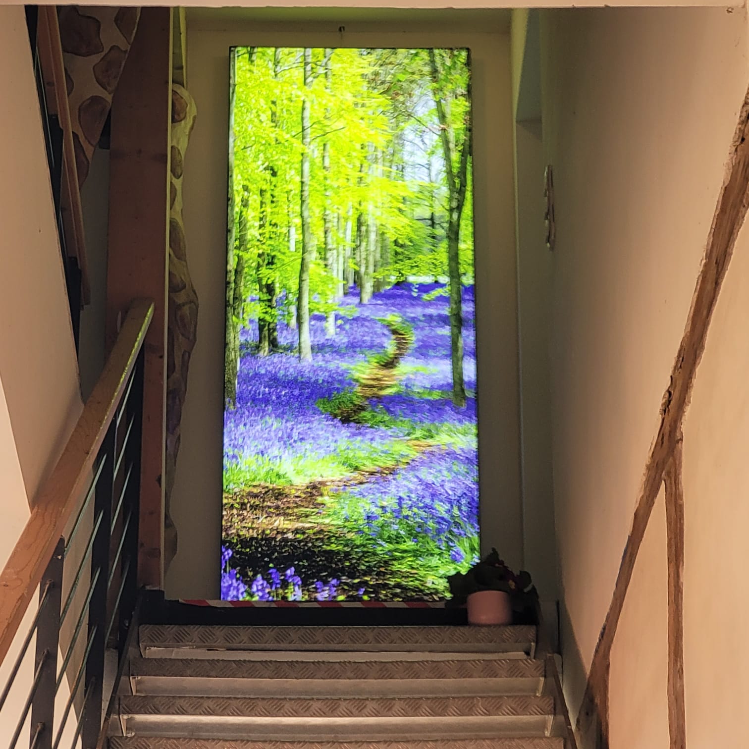 sw-familienalbum-heilsame-kleine-familie freiraum-eingang-treppe-leuchtbild